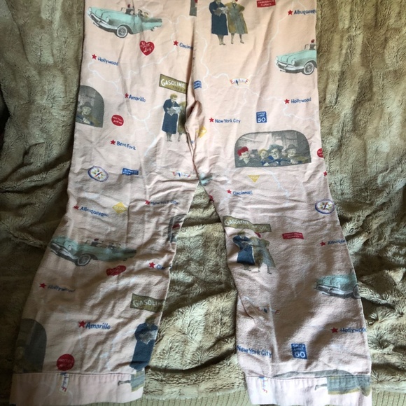 NICK&NORA LUCY CAR ROAD TRIP PJS, SZ L, MADE IN U.S, GUC-NO STAINS, VERY POPULAR - Picture 12 of 16